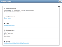 Tablet Screenshot of getraenke-zippererb.de